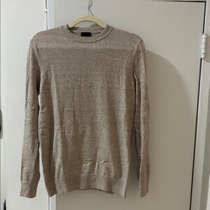 H&M Men's Beige Crewneck Sweater